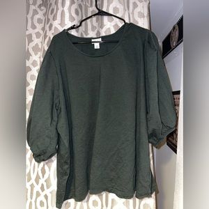 Ava & Viv Elbow Sleeve Top